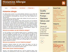 Tablet Screenshot of histamineallergie.com